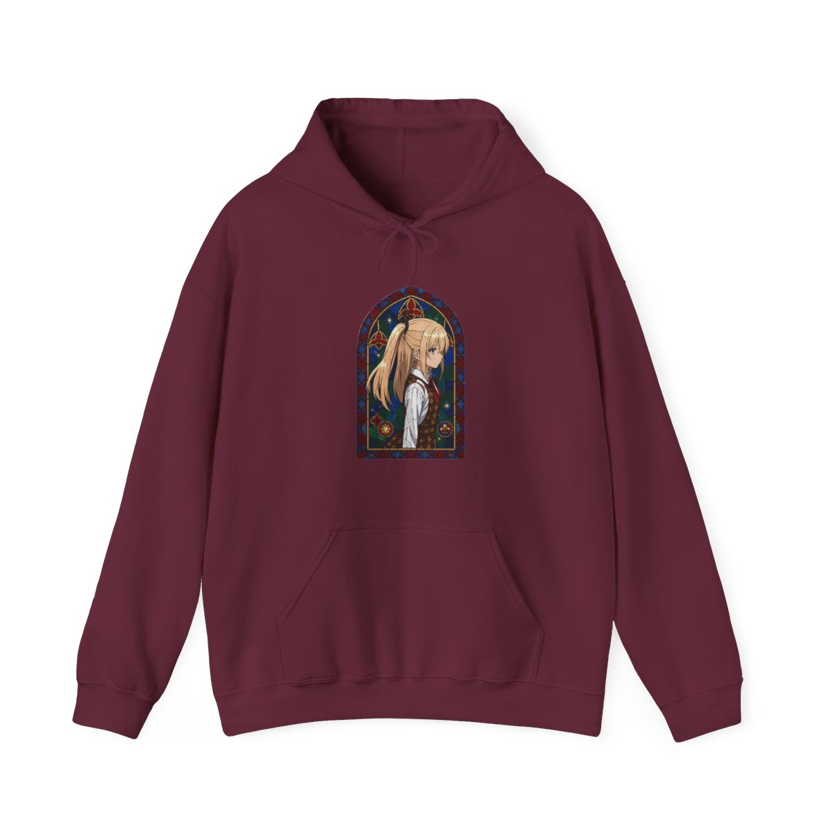 Erna Spy Classroom Elegant Stained Glass Cathedral Portrait - alternate angle 3, merchandise