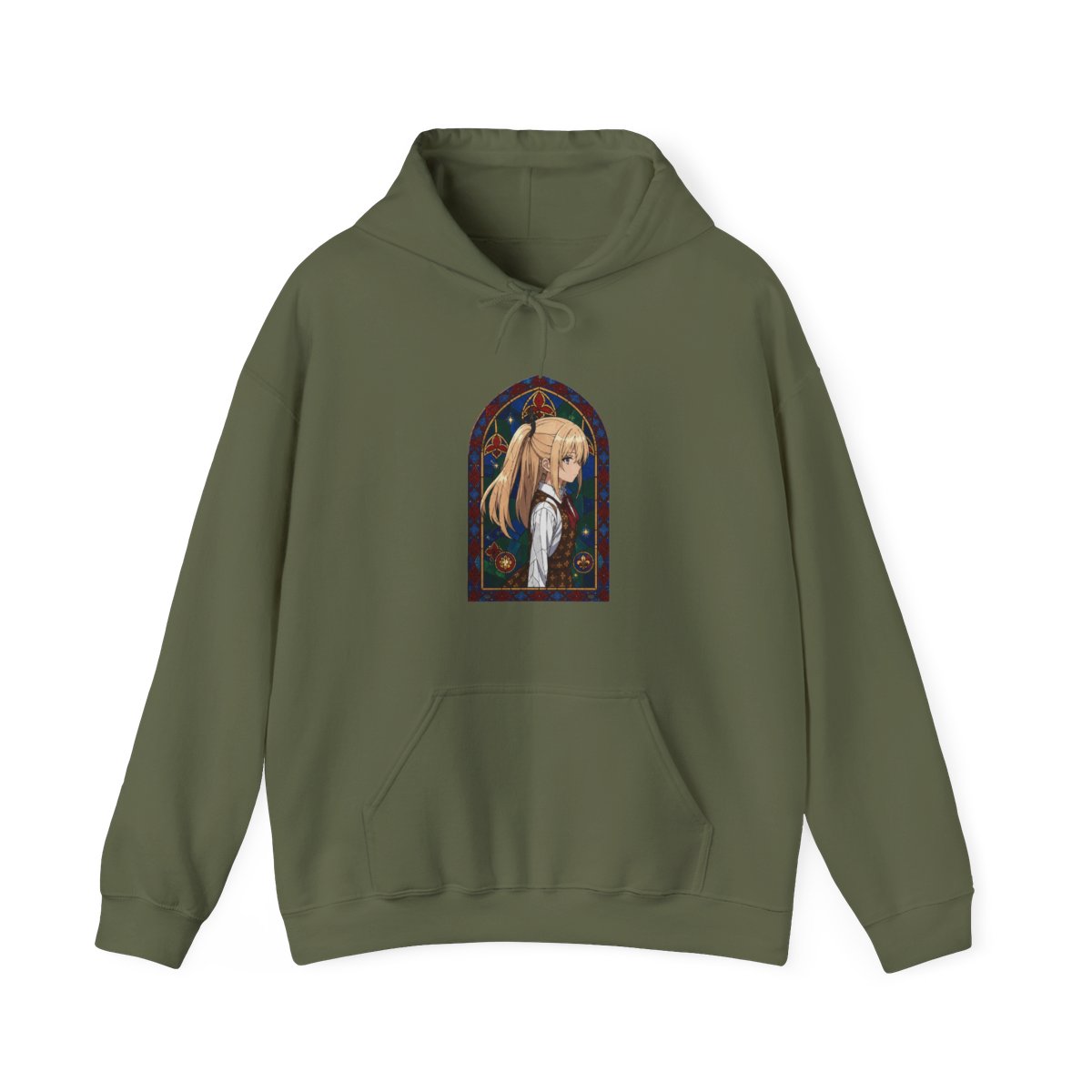 Erna Spy Classroom Elegant Stained Glass Cathedral Portrait - alternate angle 4, merchandise